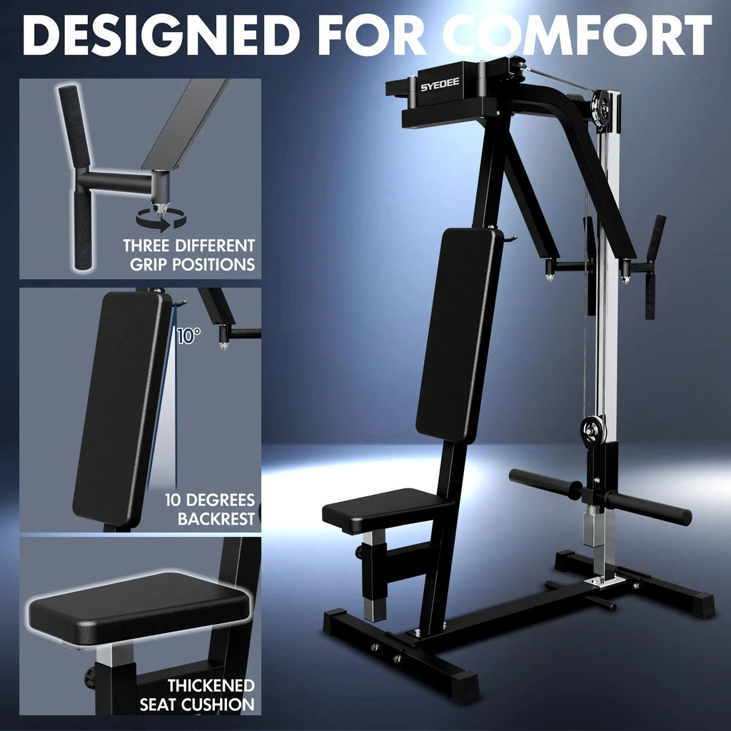 Chest Fly Machine, 350 Lbs Upper Body Specialty Machine for Pectoral and Rear Deltoid, Reverse Delt Machine, Chest, Back, and Shoulder Training for Home Gym Tricep Workout Equipment